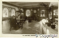 Interior of the Pump Room, St Anne's Well, Buxton