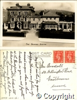 A photo-postcard showing the Bedford hotel, St John's Road, Buxton
