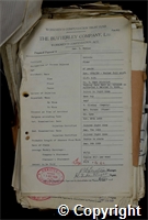 Workmen’s Compensation Act form for George S. Bowler, aged 47, Fixer at Britain Colliery