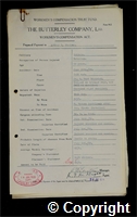 Workmen’s Compensation Act form for Arthur R. Statham, aged 55, Dataller at Britain Colliery