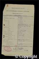 Workmen’s Compensation Act form for Fred H. Caulton, aged 40, Dataller at Britain Colliery