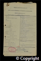 Workmen’s Compensation Act form for Ernest Cowley, aged 49, Onsetter at Britain Colliery