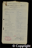Workmen’s Compensation Act form for Albert Foulkes, aged 28, Belt Attendant at Britain Colliery