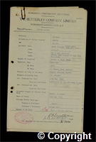 Workmen’s Compensation Act form for Walter Murfin, aged 60, Deputy at Britain Colliery