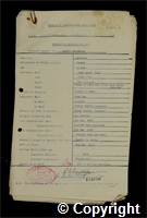 Workmen’s Compensation Act form for Albert Beardmore, aged 40, Packer at Britain Colliery