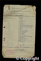 Workmen’s Compensation Act form for John T. Benniston, aged 54, Packer at Britain Colliery