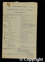 Workmen’s Compensation Act form for William Parkin, aged 45, Deputy at Britain Colliery