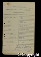 Workmen’s Compensation Act form for Arthur Spencer, aged 59, Filler at Britain Colliery