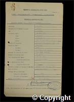 Workmen’s Compensation Act form for Christopher Stone, aged 24, Filler at Britain Colliery
