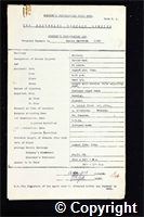 Workmen’s Compensation Act form for Dennis Hardwick, aged 21, Cutter Man at Britain Colliery