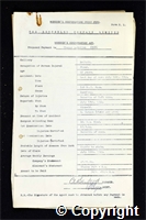 Workmen’s Compensation Act form for Thomas A. Wetton, aged 46, Fixer at Britain Colliery
