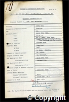 Workmen’s Compensation Act form for John Betterton, aged 52, Dataller at Denby Hall Colliery