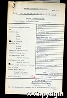 Workmen’s Compensation Act form for Albert Sims, aged 25, Filler at Denby Hall Colliery