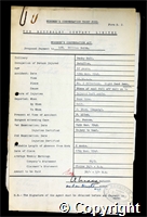 Workmen’s Compensation Act form for William Smith, aged 57, Dataller at Denby Hall Colliery