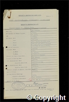 Workmen’s Compensation Act form for Wilfred Glenn, aged 32, Packer at New Langley Colliery