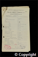 Workmen’s Compensation Act form for William Brown, aged 42, Filler at New Langley Colliery