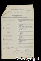 Workmen’s Compensation Act form for W.R. Capewell, aged 17, Picker (Screens) at New Langley Colliery