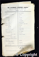 Workmen’s Compensation Act form for William Brentnall, aged 34, Packer at New Langley Colliery
