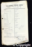 Workmen’s Compensation Act form for Harry Cook Brown, aged 31, Filler at New Langley Colliery