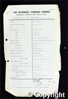 Workmen’s Compensation Act form for Alan Fletcher, aged 25, Cutterman at New Langley Colliery