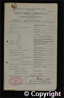 Workmen’s Compensation Act form for Francis Edwin Hallsworth, aged 38, Filler at Ormonde Colliery