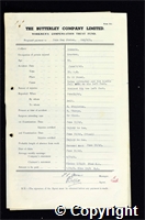 Workmen’s Compensation Act form for John Reginald Staton, aged 30, Erector at Ormonde Colliery