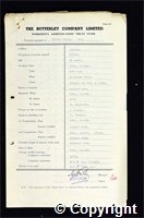 Workmen’s Compensation Act form for Philip Walker, aged 49, Filler at Ormonde Colliery