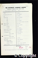 Workmen’s Compensation Act form for Edward Goff, aged 24, Face Cleaner at Ormonde Colliery