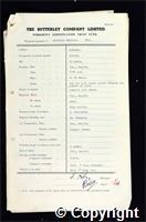 Workmen’s Compensation Act form for Lancelot Mousley, aged 32, Packer at Ormonde Colliery