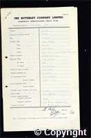 Workmen’s Compensation Act form for Alex Oxley, aged 30, Filler at Ormonde Colliery