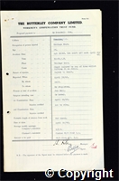 Workmen’s Compensation Act form for Henry Poundall, aged 26, Haulage Hand at Ormonde Colliery