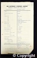 Workmen’s Compensation Act form for John Baker, aged 44, Filler at Ormonde Colliery