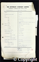 Workmen’s Compensation Act form for Samuel E. Cook, aged 29, Filler at Ormonde Colliery