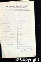 Workmen’s Compensation Act form for Charles H. Beardsley, aged 39, Packer at Ormonde Colliery