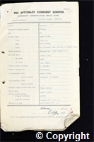 Workmen’s Compensation Act form for William Allsop, aged 42, Filler at Ormonde Colliery