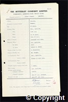 Workmen’s Compensation Act form for Albert Cooper, aged 55, Gummer at Ormonde Colliery