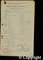 Workmen’s Compensation Act form for John Langton, aged 59, Banksman at Ormonde Colliery