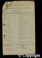 Workmen’s Compensation Act form for Leverett Cope, aged 38, Ripper at Ormonde Colliery