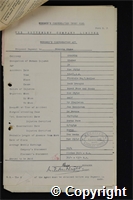 Workmen’s Compensation Act form for Francis Stone, aged 31, Stoker at Ormonde Colliery