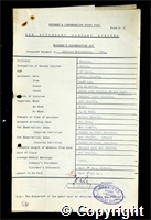 Workmen’s Compensation Act form for Wilfred Whitehurst, aged 45, Packer at Ormonde Colliery