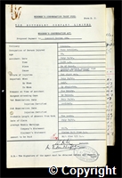 Workmen’s Compensation Act form for Leonard Gordon, aged 36, Face Dataller at Ormonde Colliery