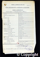Workmen’s Compensation Act form for Joseph William Slater, aged 45, Filler at Ormonde Colliery