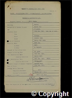 Workmen’s Compensation Act form for Cyril Mason, aged 18, Screen Boy at Ripley Colliery