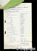 Workmen’s Compensation Act form for Reginald R. Nixon, aged 44, Stallman at New Langley Colliery